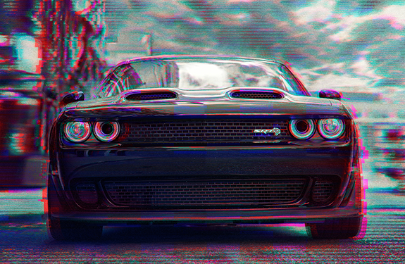 Dodge Challenger SRT Hellcat Redeye Widebody Design Wallpaper